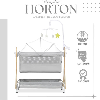 Dream on Me Horton Bassinet and Bedside Sleeper