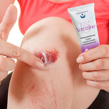 Zinc and Dimethicone Cream, 4oz - 2 Pack of Medicated Barrier Rash Cream for Minor Cuts, Scrapes, and Burns - Good for Diaper Rashes