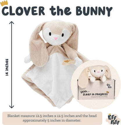 Riff Raff Baby Sleep Toy Soother - Musical Plush Fox with White Noise & Lullaby - Lovey Security Blanket for Newborns & Infants