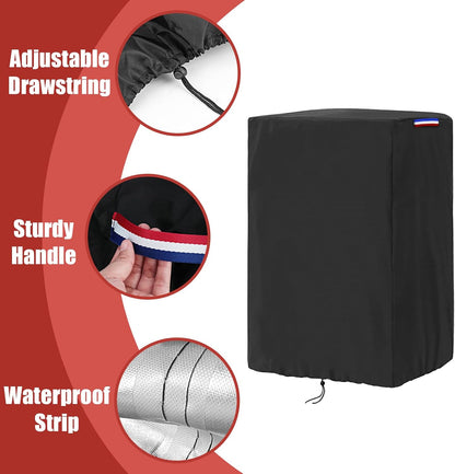 Wagon Cover Compatible with Wonderfold Wagon W4 Original(Cover Only),Waterproof 420D Stroller Wagon Covers for Keenz Wagon Stroller 4 seater-29"L x 28"W x 43"H