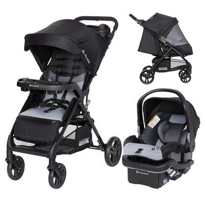 Baby Trend Sonar Cargo 3-Wheel Travel System, Desert Sage