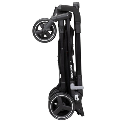 Maxi-Cosi Maxi-Taxi Xt Baby Stroller, Car Seat Caddy, Ultra Compact, Travel System with Ample Storage, Black,