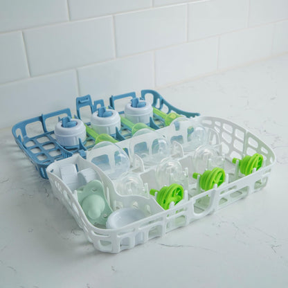 Dr. Brown's Dishwasher Basket for Small Baby Bottle Parts, Pacifiers, and Accessories, Clean, Store and Organize Newborn Essentials, BPA Free, Black