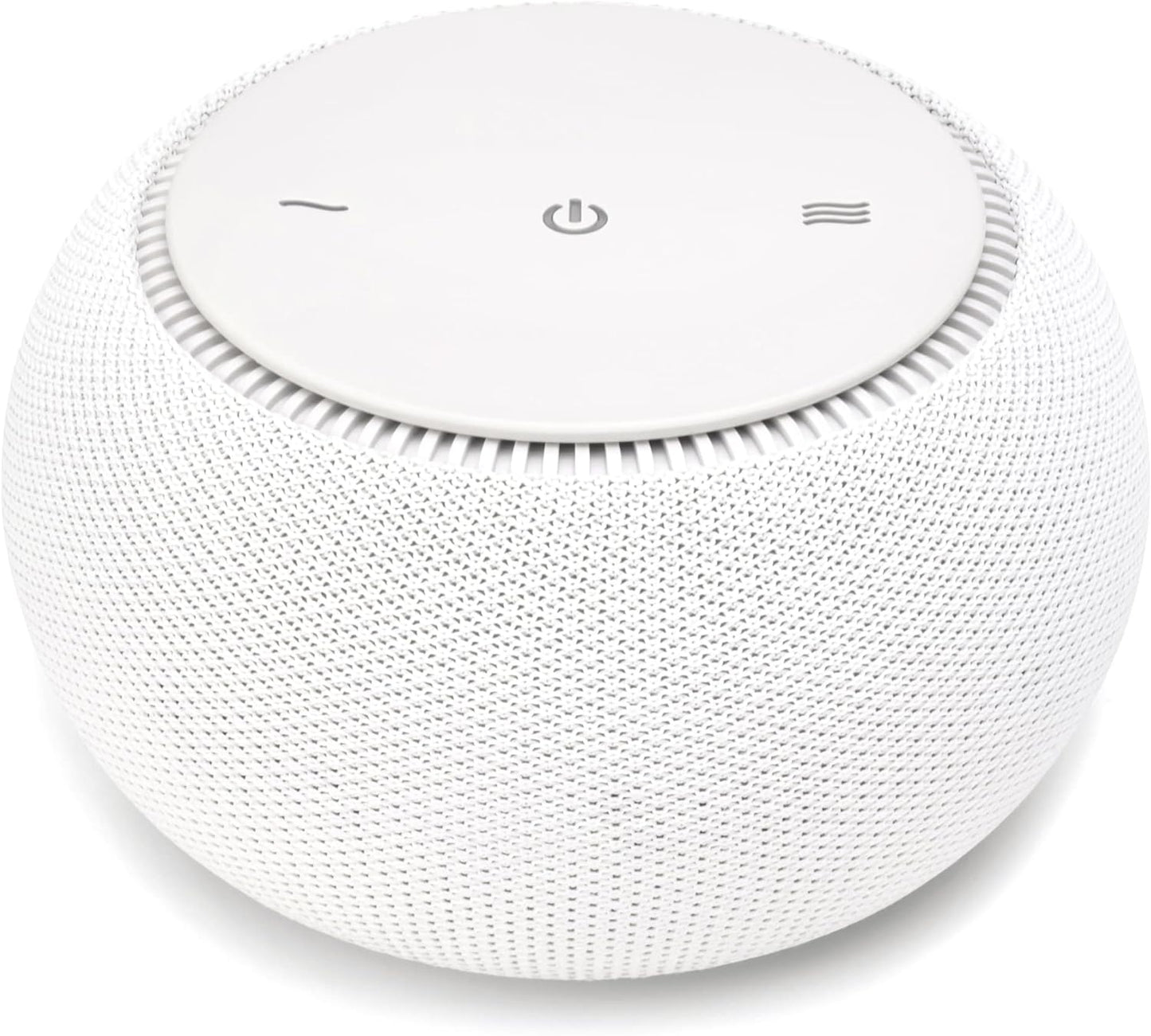 SNOOZ Pro White Noise Sound Machine - Natural Fan Noise, Non-Looping Sound, App Scheduler - Travel Case Included, Sleep Aid for Adults & Baby, 10 Volume Settings, Portable, Gift Registry - Cotton