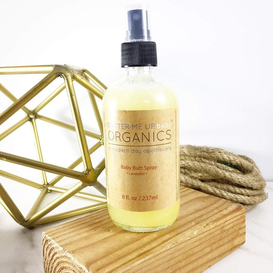 Organic Baby Butt Spray Cloth Diaper Safe Diaper Changing Spray/Butter Me Up organics