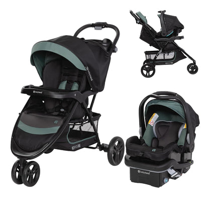 Baby Trend Stroller and EZ-Lift Infant Car Seat, EZ Ride Travel System, Dash Grey