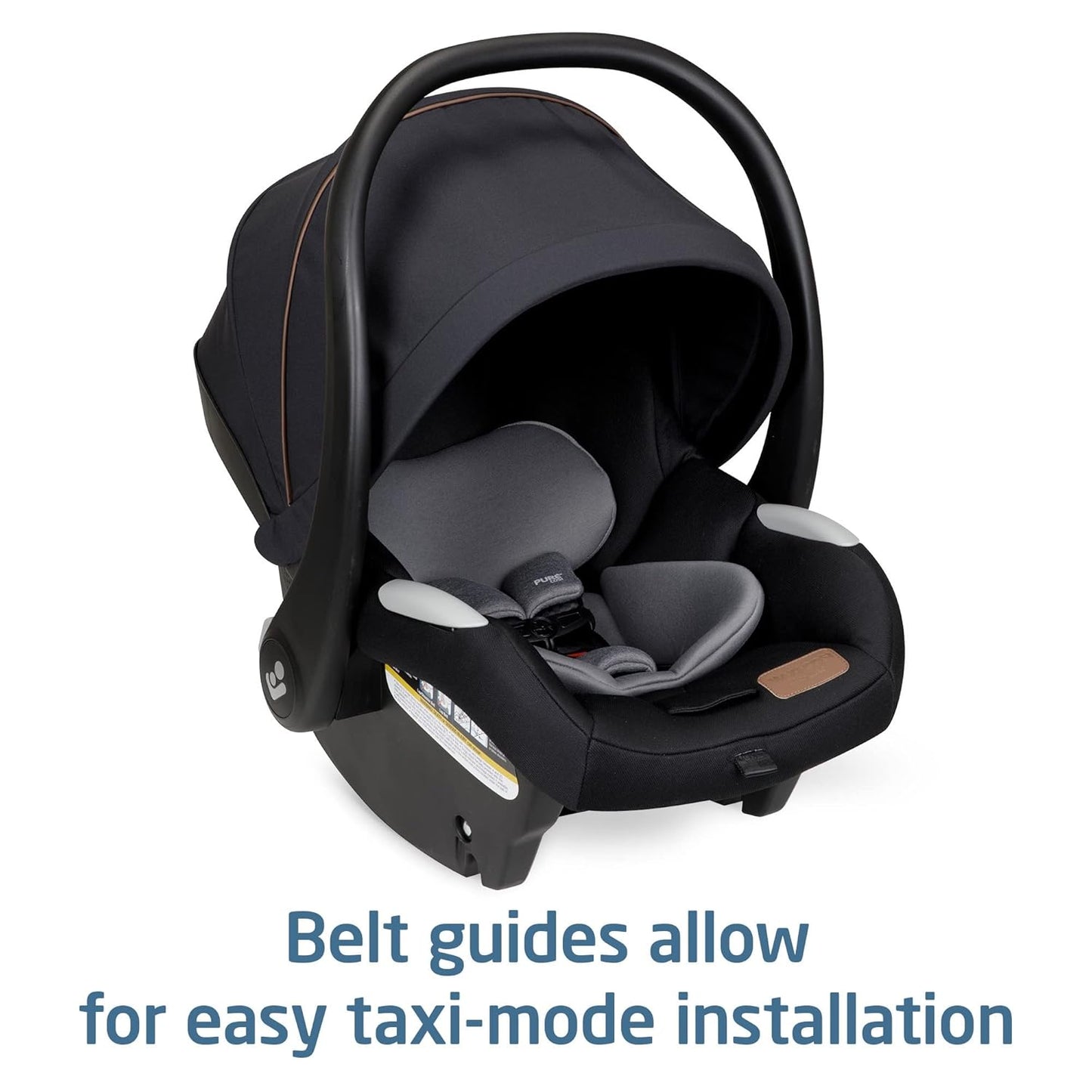 Maxi-Cosi Mico Luxe Infant Car Seat with Base, Rear Facing Car Seat for Babies, Baby Carseat 4-30 lbs, Baby Car Seats, Infant Car Seats, New Hope Tan