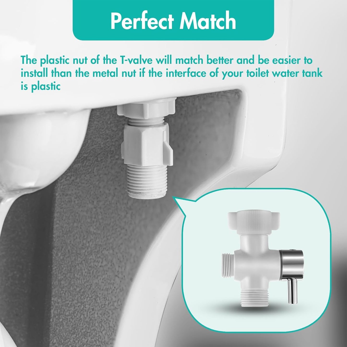 BARROCK Handheld Bidet Sprayer for Toilet, Stainless Steel Metal Made Baby Cloth Diaper Spraying Kit, Bathroom Toilet Bidet Attachment Set for Bathing Pets and Feminine Hygiene, Matte Black