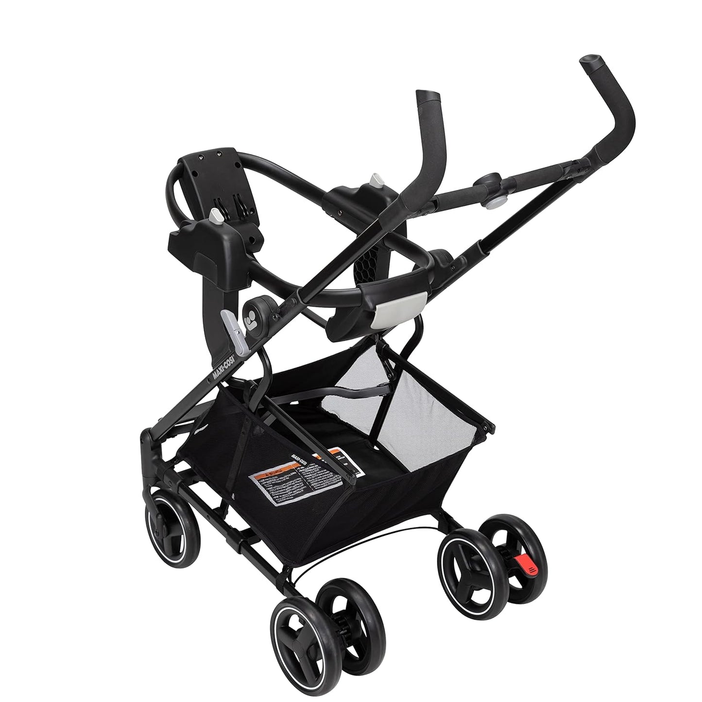 Maxi-Cosi Maxi-Taxi Xt Baby Stroller, Car Seat Caddy, Ultra Compact, Travel System with Ample Storage, Black,
