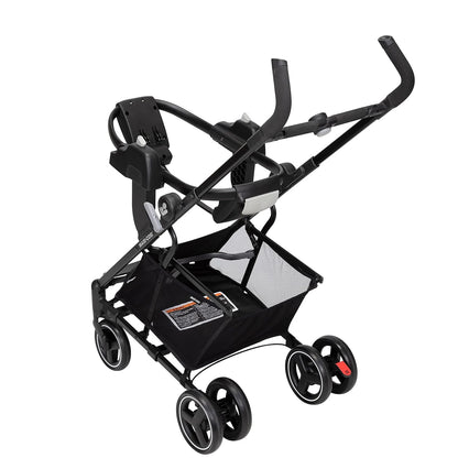 Maxi-Cosi Maxi-Taxi Xt Baby Stroller, Car Seat Caddy, Ultra Compact, Travel System with Ample Storage, Black,