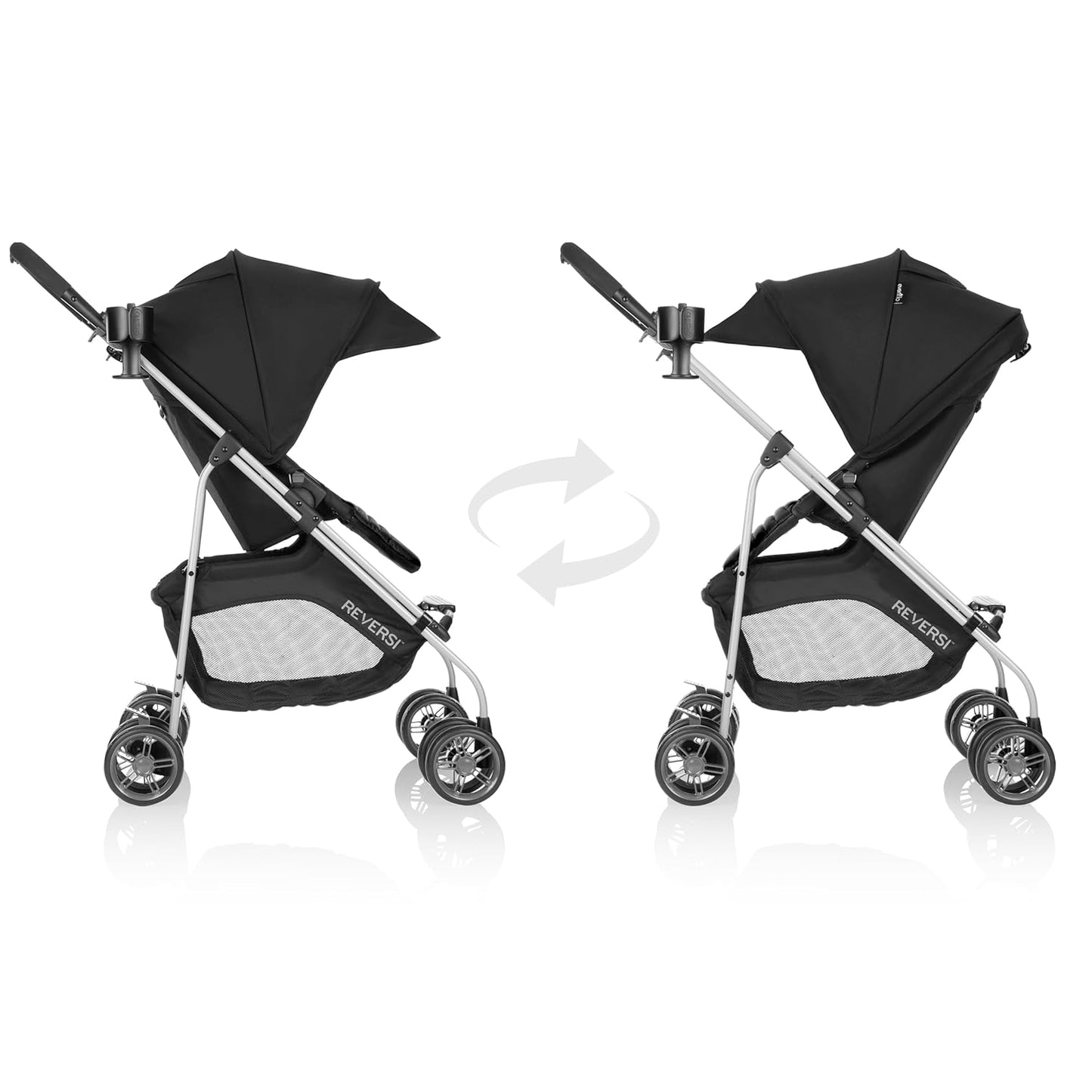 Evenflo Reversi Lightweight Reversible Stroller (Altair Black)