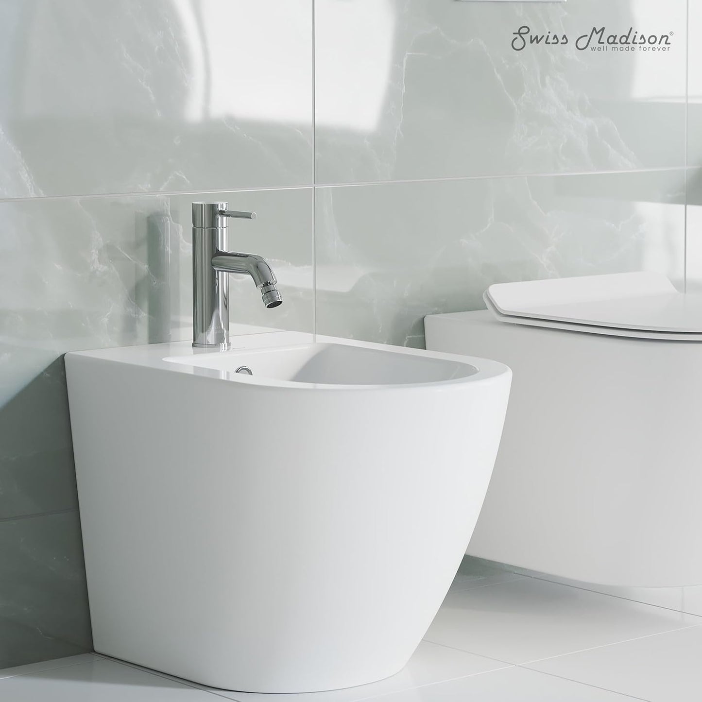 Swiss Madison Well Made Forever SM-DF81C Ivy Bidet Faucet in Chrome