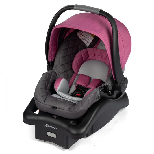 Safety 1ˢᵗ® onBoard™ Insta-Latch™ DLX Infant Car Seat with Base, Baby Car Seat for 4-30 lbs., Rear Facing Car Seat, Newburyport