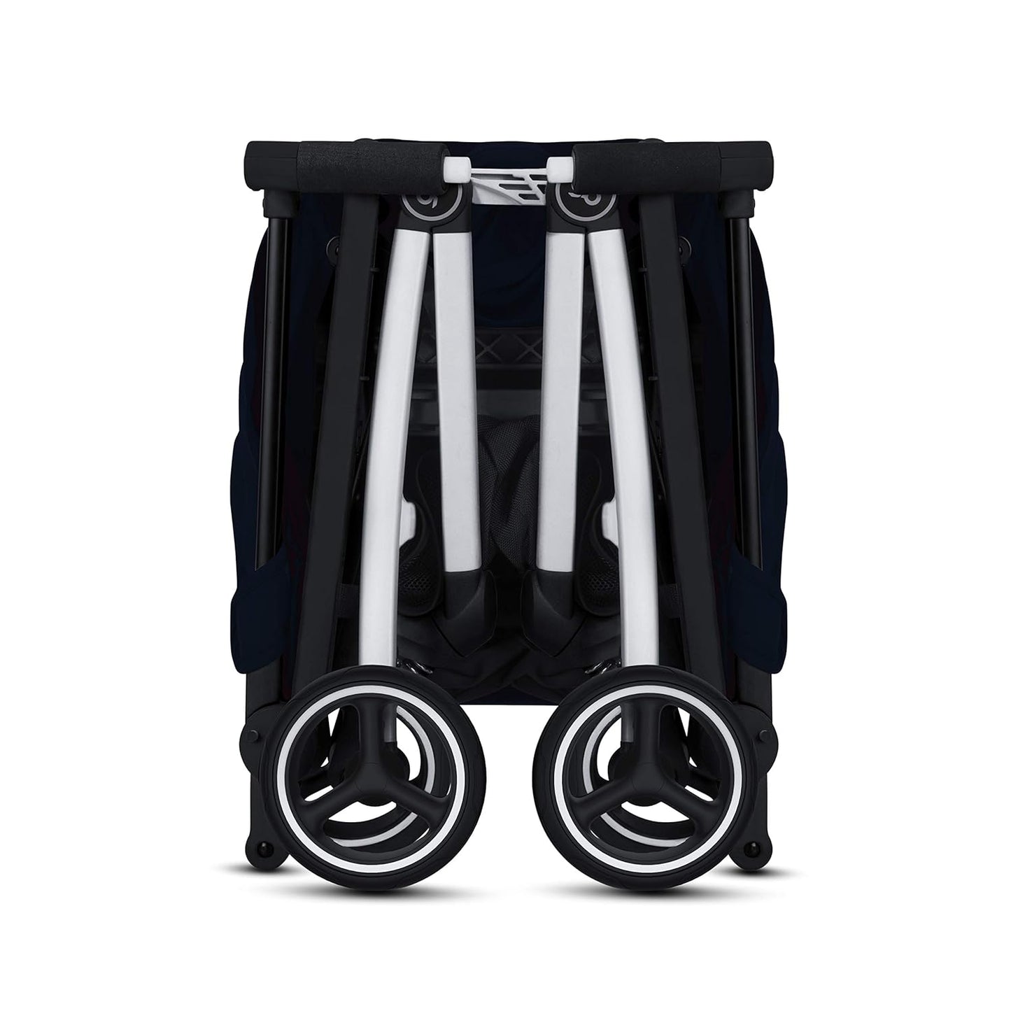 gb Pockit+ All-Terrain, Ultra Compact Lightweight Travel Stroller with Canopy and Reclining Seat in Velvet Black