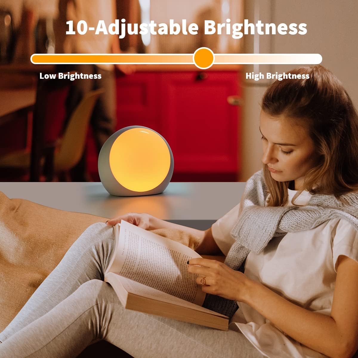 Loud Brown Noise Sounds White Noise Machine 30 Soothing Sounds 12 Color Night Lights Auto-Off Timer Sleep Machine with Memory Function for Baby Kids Adult for Office Privacy White Elephant Gifts