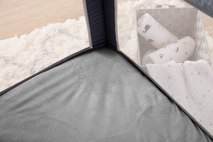 American Baby Company Heavenly Soft Chenille Fitted Pack N Play Playard Sheet 27" x 39", Warm and Cozy Chenille Pack and Play Sheet, White, for Boys and Girls, Fits Most Mini Crib Mattresses