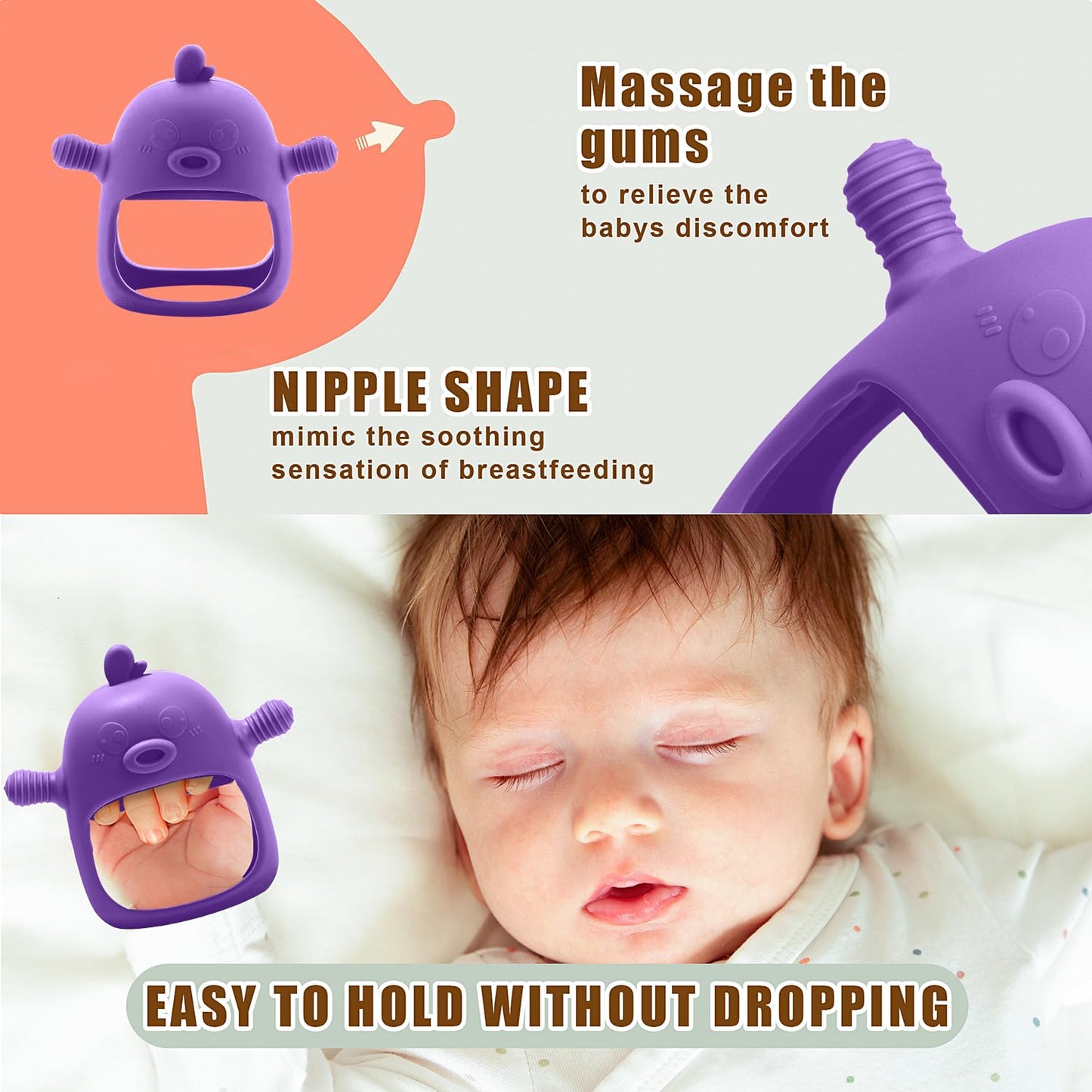 3-in-1 Baby Food & Fruit Feeder Set – Breastmilk Popsicle Mold with Freezer Tray, Teething Relief Toy, BPA Free Infant Silicone Feeding Combo, 3 Bonus Sizes (S/M/L) Sacs (Olive Green)