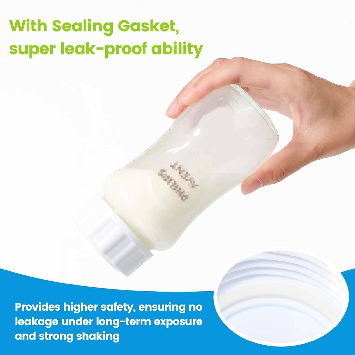 3 Pack Silicone Sleeves for Philips Avent Natural Glass Baby Bottles, Food Grade Silicone Anti Breakage Baby Bottles Holder, Compatible with Philips Avent Glass Natural Baby Bottle 8oz