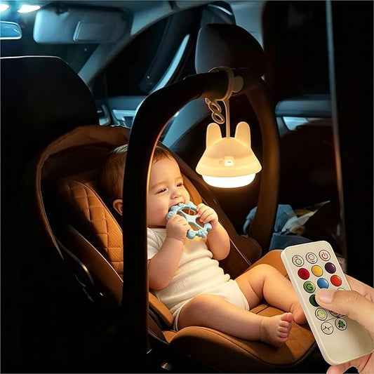 ShaArkMango Kids Penguin Night Light, 9 Colors, Battery Operated, Safe Silicone Material, Perfect for Nursery, Bedroom, and Playroom