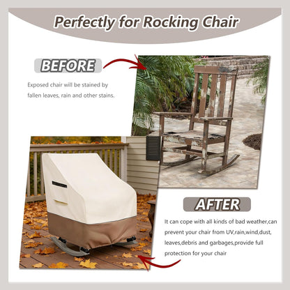 Nursery Rocking Chair Cover,1 Piece Glider Chairs Cover Slipcovers,Soft with Elastic Bottom Spandex Jacquard Small Checks,Furniture Protector Washable