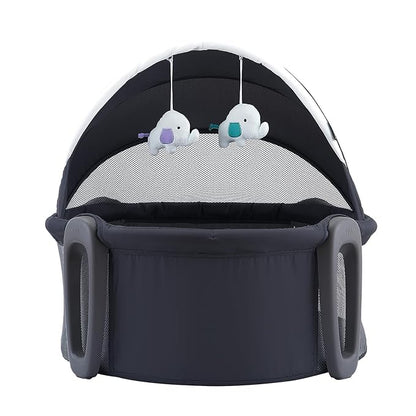 Pamo babe Portable Bassinet and Play Space Baby Dome Travel Crib for Newborn