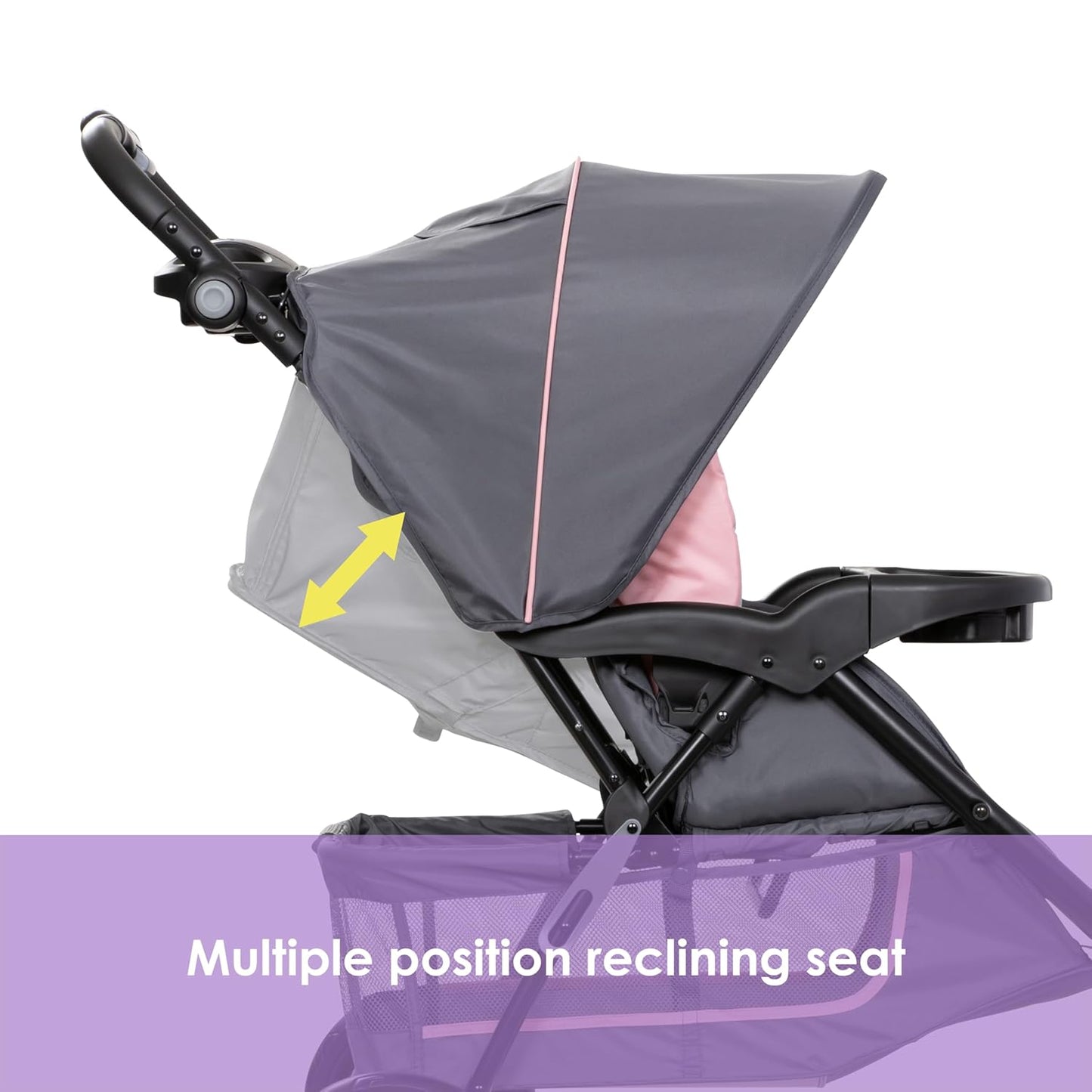 Baby Trend Stroller and EZ-Lift Infant Car Seat, EZ Ride Travel System, Dash Grey