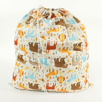 OsoCozy Cloth Diaper Pail Liner - Reusable, Washable, Waterproof Wet Bag with Drawstring. Excellent for Diaper Pails, Garbage Cans, Laundry, Recycling and Storage - Starry Night