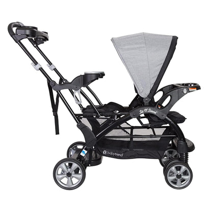 Baby Trend Sit N' Stand® Double 2.0 Stroller, Dash Black