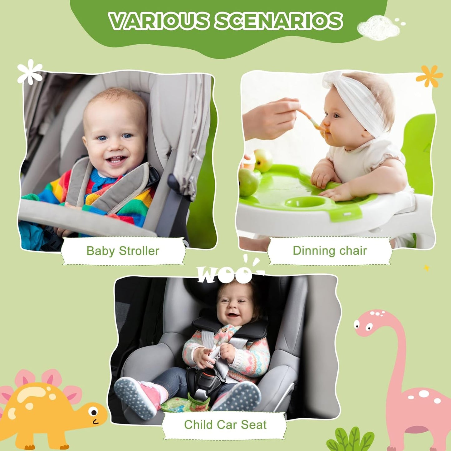 Car Seat Protector for Potty Training, 2 Pack Waterproof CarSeat Liner Toilet Training for Baby Infant Toddler, Dry Seat Piddle Pads Cover for Strollers (Gray)