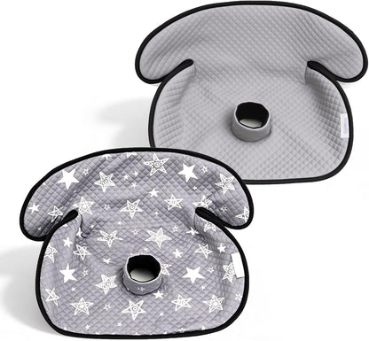 2 Pack Waterproof Baby Piddle Pads Carseat Potty Training Car Seat Protector, Waterproof Infant Car Seat Liner Cover to Prevent Pee, Leakproof and Washable (Red Flower)