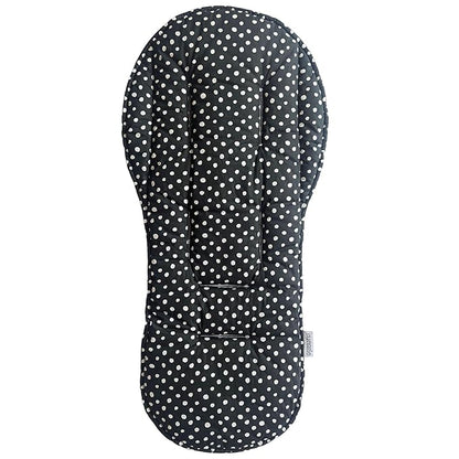 Suessie Stroller Liner - Universal and Reversible Seat Insert, Black Dots