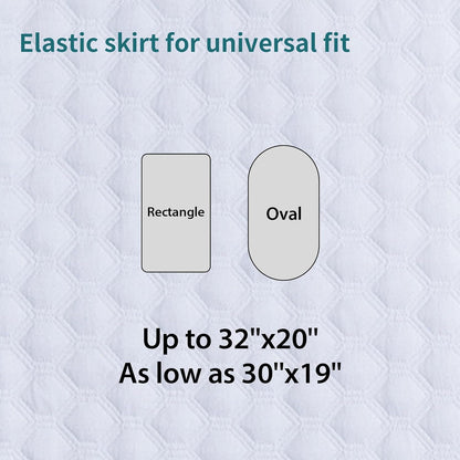 VaVaSoo Rocking Bassinet Sheet Fitted, Ultra Soft Bassinet Mattress Protector, 1 Pack