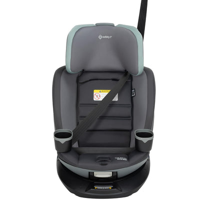 Safety 1st Turn and Go 360 ST Rotating All-in-One Convertible Car Seat, SafetySwivel Technology, SecureTech Installation, 3-in-1 Rear-Facing, Forward-Facing, Booster, 5-100 lbs, Siberian Caviar