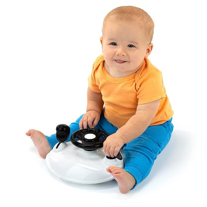 Bright Starts Little Speedster 3-in-1 Car Walker, Purple Power, Baby Activity Walker for Girls and Boys, 6 Months+