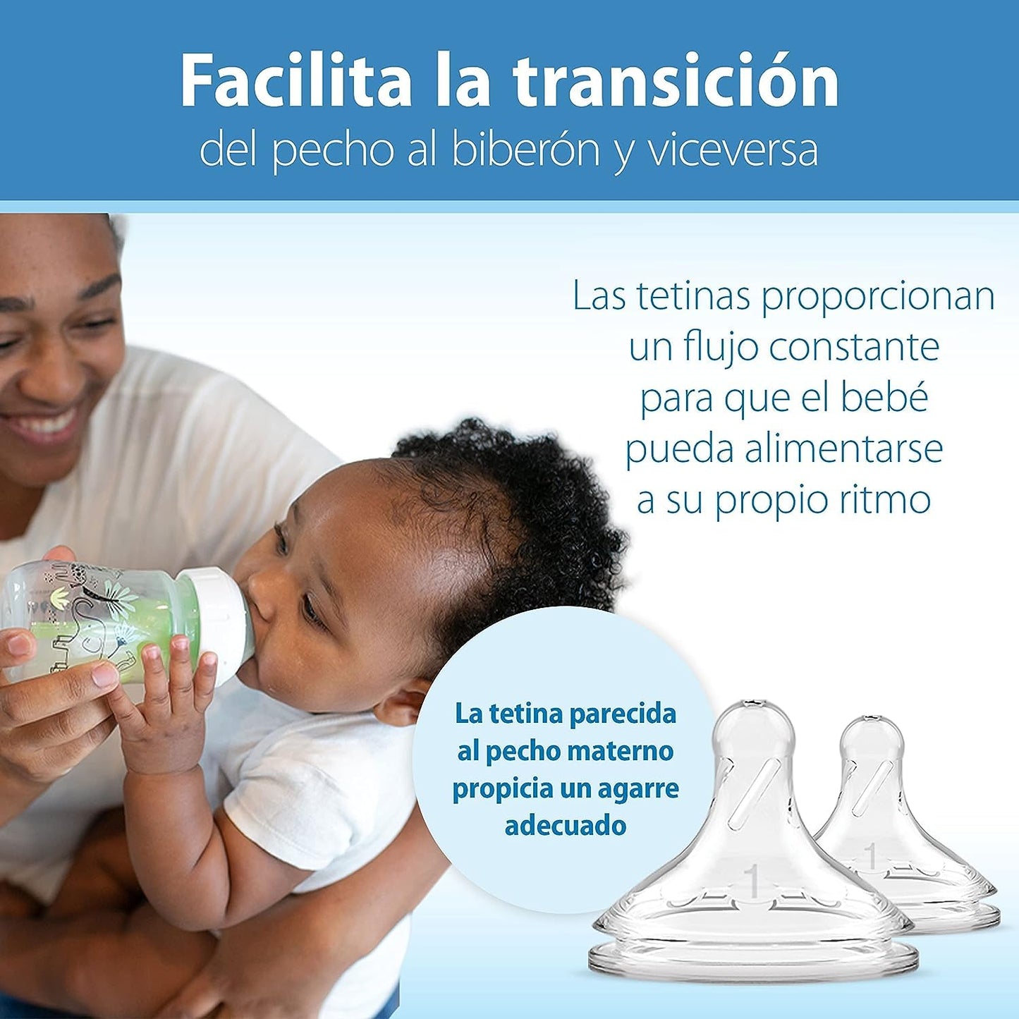 Dr. Brown's Anti-Colic Options + Wide-Neck Baby Bottle Designer Edition Dino Decos, 9oz/270mL, Level 1 Slow Flow Nipple, BPA-Free, 0m+, 2-Pack