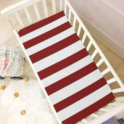 Fitted Crib Sheets Cactus and Floral Stretchy Portable Playard Sheets for Baby Toddler, Breathable Soft Mini Crib Mattress 52 x 28 in for Boys and Girls