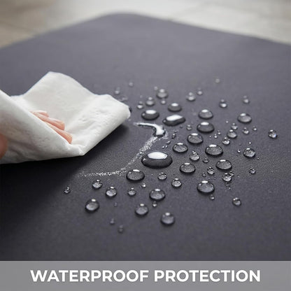 Splat Mat for Under High Chair/Arts/Crafts, Waterproof and Anti-Slip Splash Mat Floor Protector, Washable Highchair Floor Mat, 51 Inch Reusable Messy Mat and Baby Feeding Table Cloth