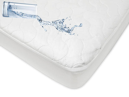American Baby Company Waterproof Fitted Pack and Play Mattress Protector 39" x 27" - Quilted, Noiseless, Ultra-Soft & Breathable Playpen and Pack n Play Mattress Cover