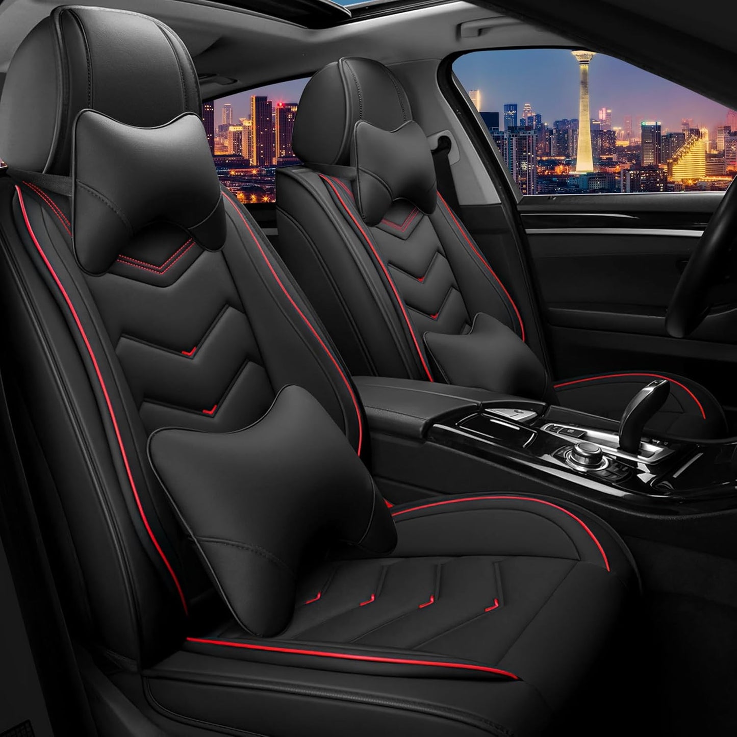 CTDS Car Seat Covers for MINI Convertible 2013-2026, Stylish Sport Seat Covers, Premium Nappa Leather Car Seat Cover. Automobile Seat Covers Sets.(Luxury 5 Seats/Beige)