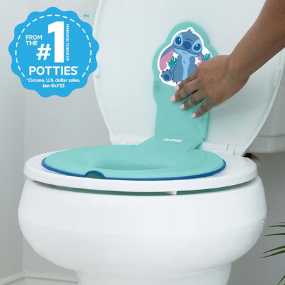 Bright Starts Disney Baby Minnie Mouse Flip & Sit Potty Training Seat, Attaches to Toilet Securely, Space Saving Design Fits Most Toilets