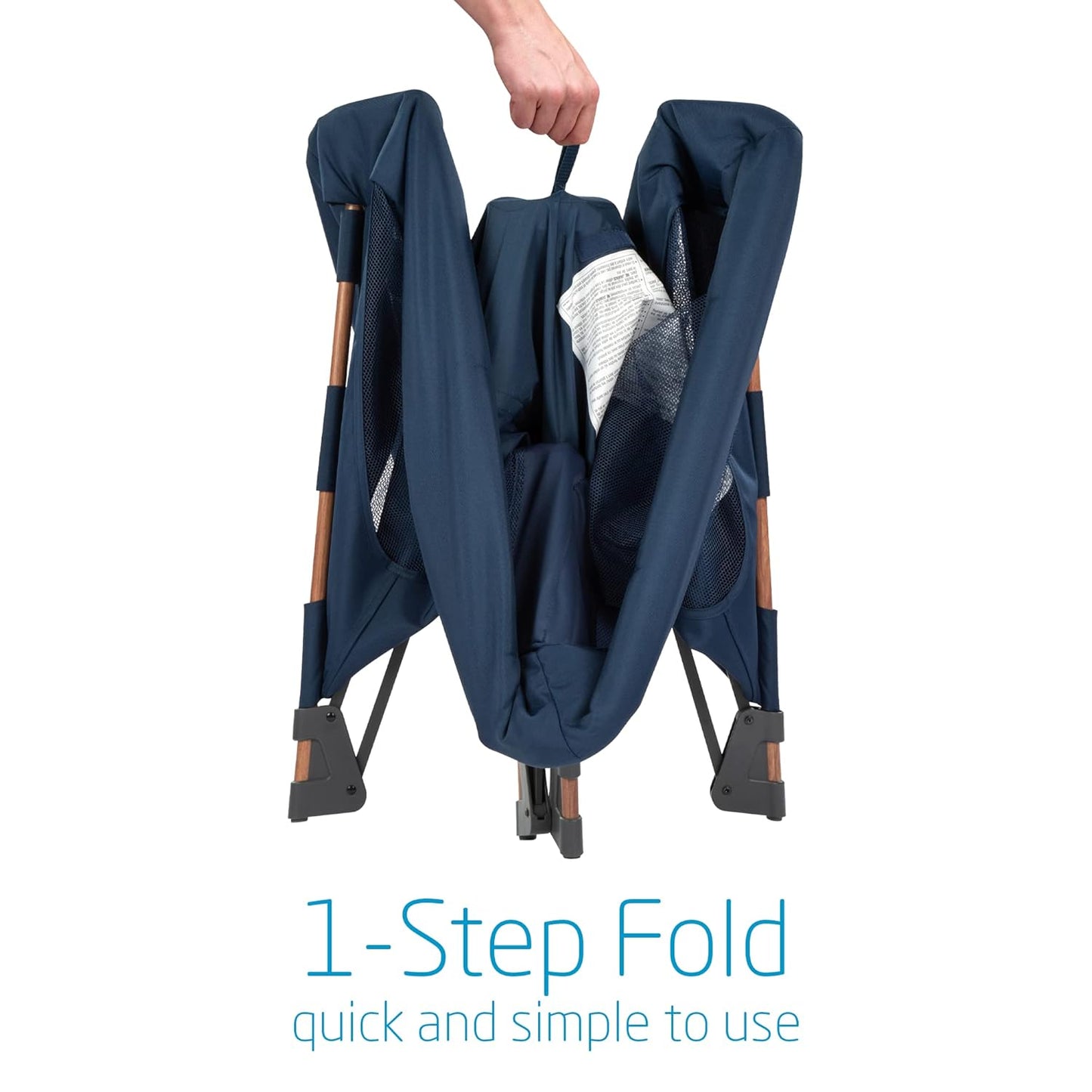 Maxi-Cosi Swift Baby Playard with Mat, Baby Playpen, Play Yard with Bassinet, Portable Playpen for Babies and Toddlers, Classic Oat