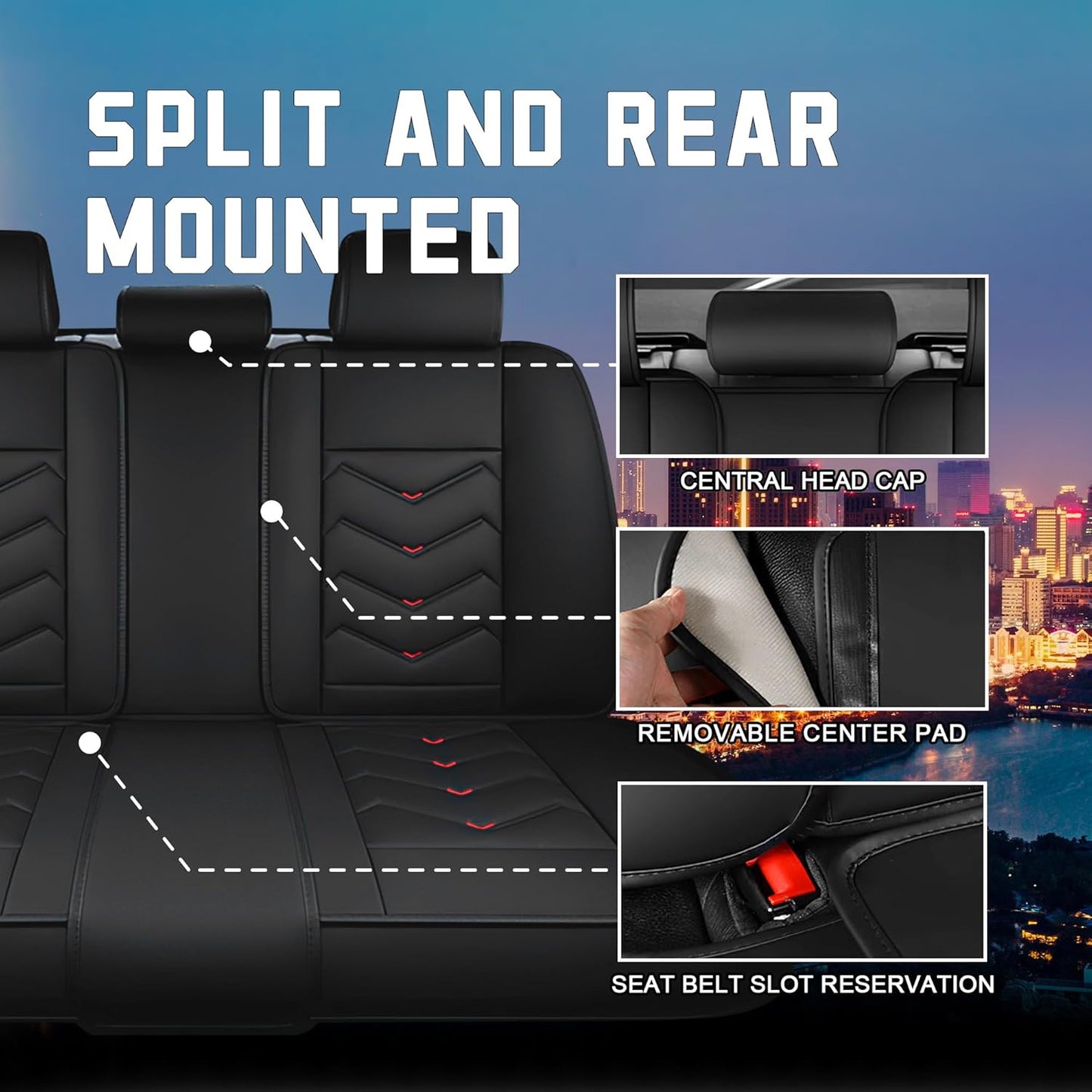 CTDS Car Seat Covers for MINI Convertible 2013-2026, Stylish Sport Seat Covers, Premium Nappa Leather Car Seat Cover. Automobile Seat Covers Sets.(Luxury 5 Seats/Beige)