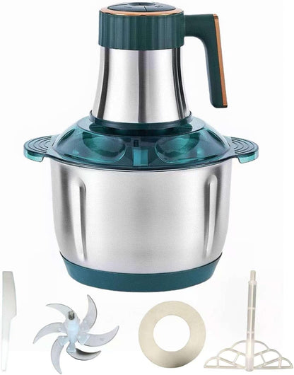 3L Electric Meat Grinder, Stainless Steel Dough Machine, 300w Strong Food Processing Machine, 5-Speed Mode, Used For Dough Stirring, Onion, Meat, Nuts, Fruits, Garlic, Vegetables, Baby Food
