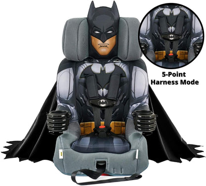 KidsEmbrace 2-in-1 Car Seat | Forward-Facing Harness (26.5–65 lbs) & Booster Mode (40–100 lbs) | Latch | Premium Fit with Multi-Position Headrest, Harness & Recline