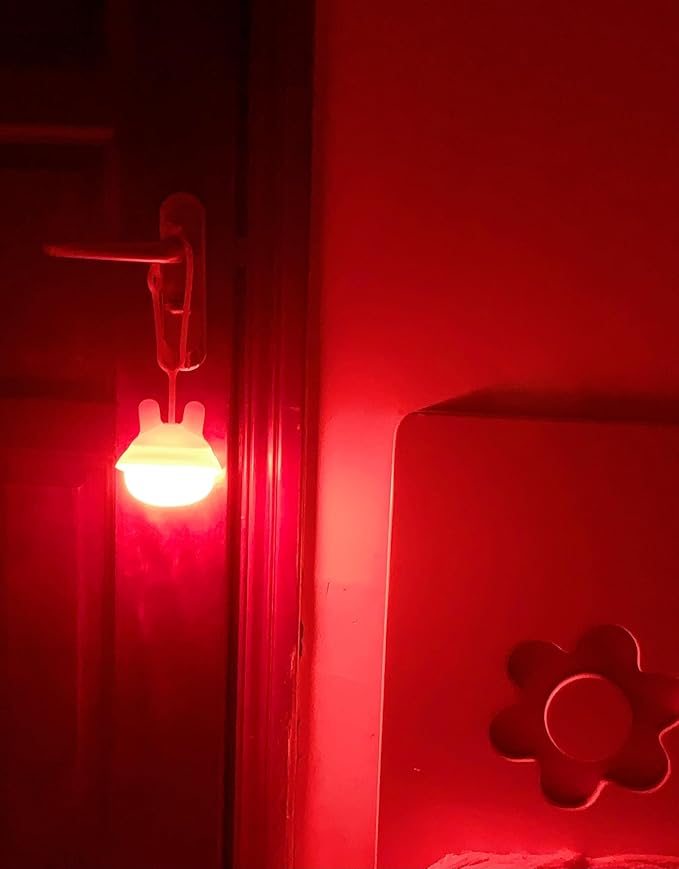 Baby Night Light for Car Seat- Dimming Function 9 Colors Changing Eye Caring Portable Rechargeable & Timing Bedside Lamp Light Up Toddler Bed Room Travel Essentials Squishy Silicone Infant BPA Free