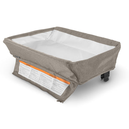 UPPAbaby Remi Changing Station/Wipeable Surface/Simple Attachment and Storage/Charlie (Sand Mélange)