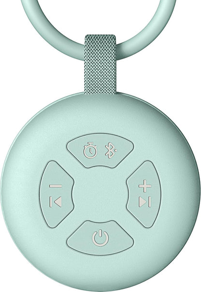 Portable Sound Machine for Baby | White Noise | 12 Soothing Sounds | Noise Canceling for Travel, Office, Nursery | Baby Shower | Registry Gift | Sleep Soother for Babies Kids Adults | Putty