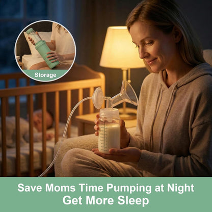 6PCS Breastmilk Storage Bottle for Momcozy Breast Milk Cooler, Wide-Neck Baby Bottles for Pumping Fit Spectra Flange, Spectra Collection Bottles for Fridge, Breastfeeding Essential, 10 oz