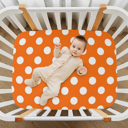 Baby Crib Sheet Cute Goose Flowers Crib Mattress for Boys and Girls Playard Sheet Soft Breathable Fitted Baby Mattress Cover 52x28in