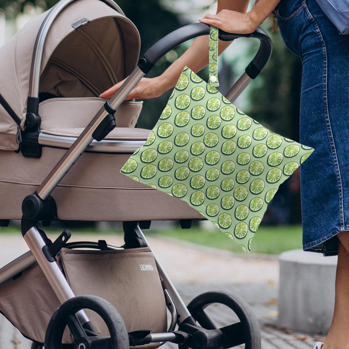 4 Pack Cute Fruit Wet Bag Waterproof Washable Reusable Wet Dry Bag for Swimsuit Dirty Clothes Cloth Diaper Travel Beach Pool Yoga Gym Toiletries Travel Beach Essentials Watermelon Avocado Banana
